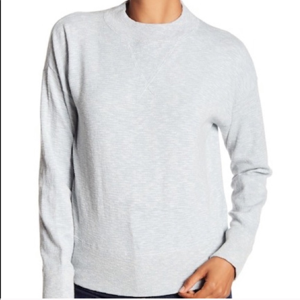 MADEWELL Relaxed Mock Neck Sweater, L